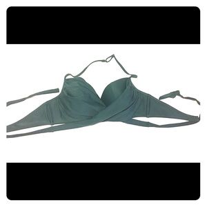 Wrap-front Halter/Spruce Mou/Xl